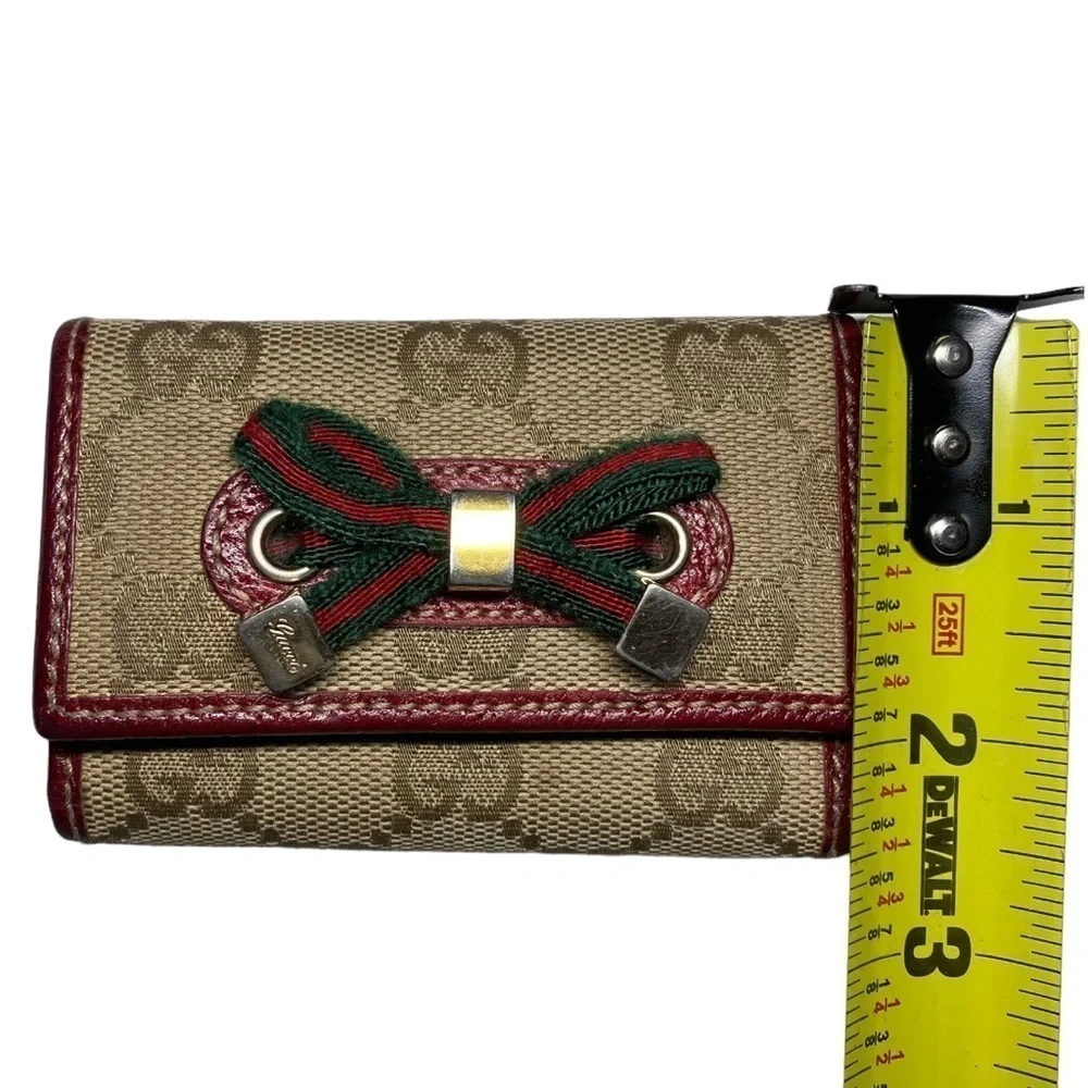 Gucci Monogram Key Holder Wallet